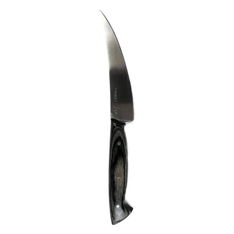 Adam Simha Lovell Steak Knives Grey, White and Black 20.3cm (6 Pack)