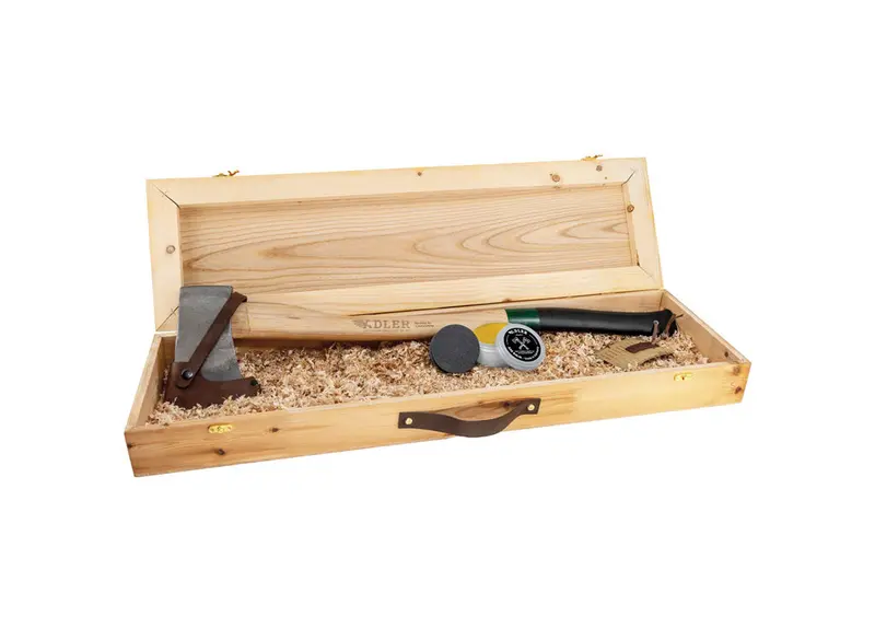 Adler Yankee Axe Gift Set - Green/Black