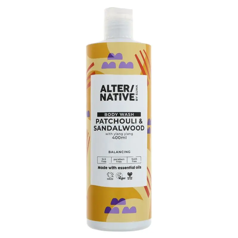 Alter/Native By Suma Body Wash - Patchouli & Sandalwood