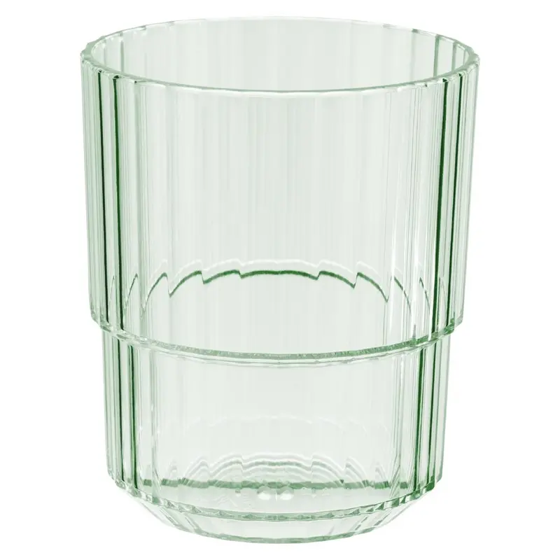 APS Linea Light Green Drinking Cups 300ml (48 Pack)