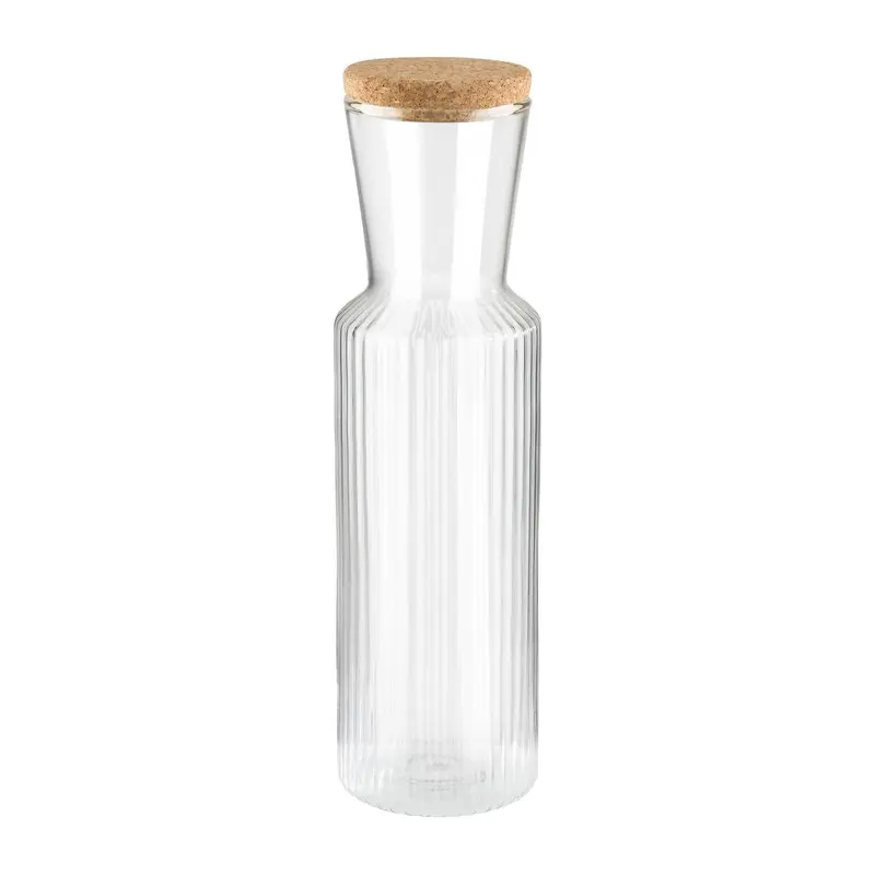 APS Lines Glass Carafe 0.9Ltr