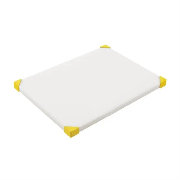 Araven Cut Board 404x304x24mm Yellow
