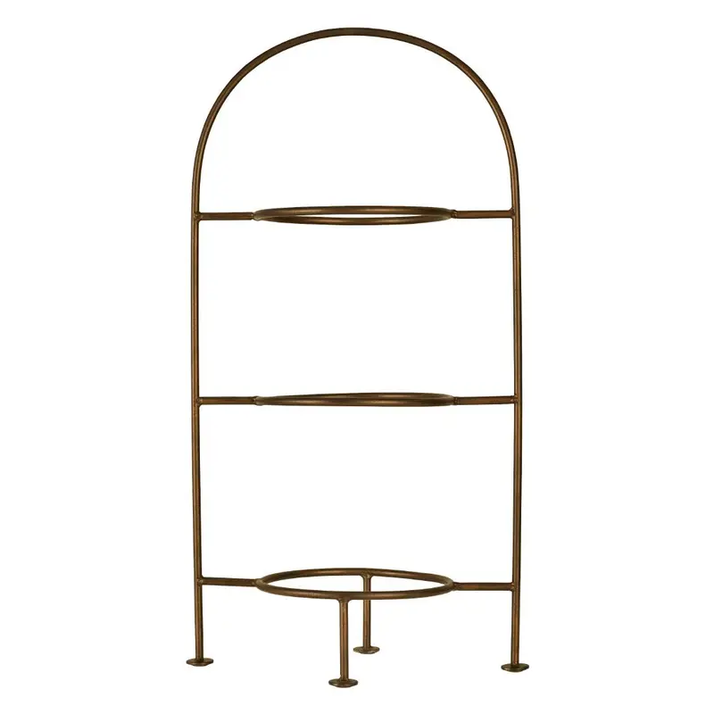 Artis 3-Tier Cake Stand Copper Finish 275mm (Pack of 2)