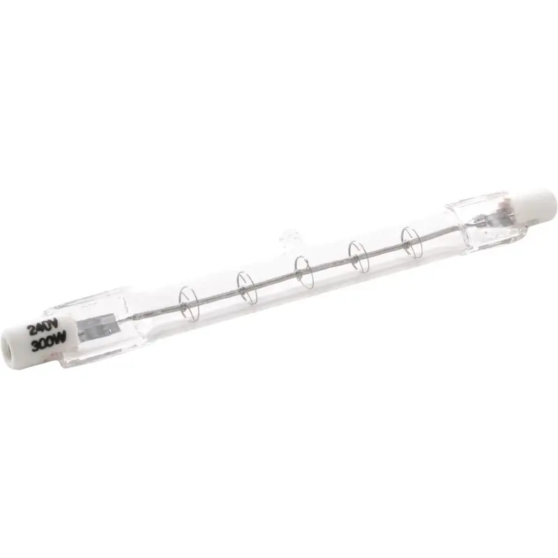 Bare Infrared Quartz Heat Bulb R7 118mm 300W