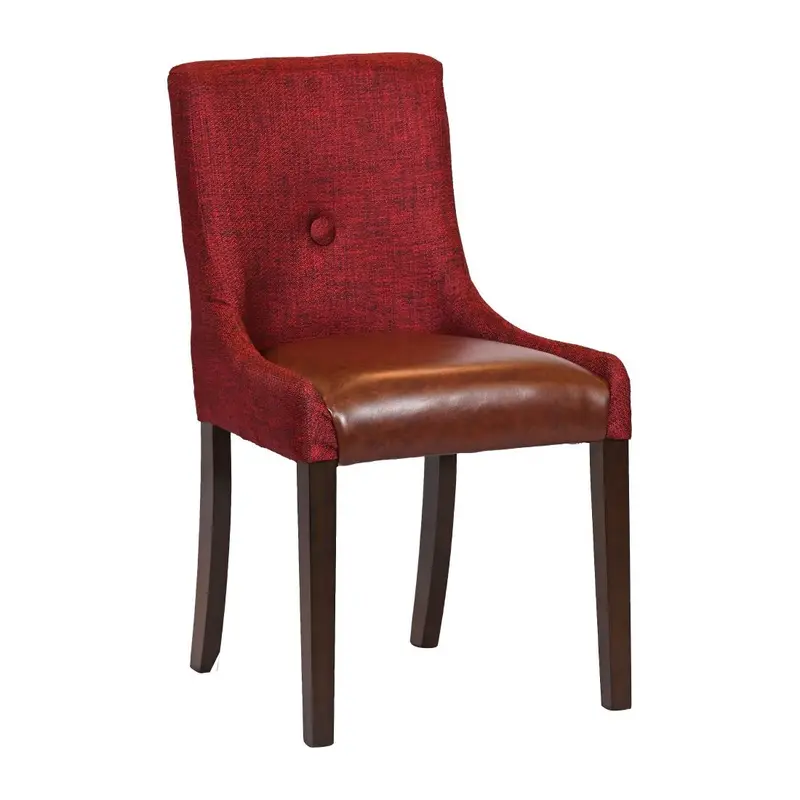 Bath Walnut Dining Chair Scarlett Back & Espresso Seat (Pack of 6)