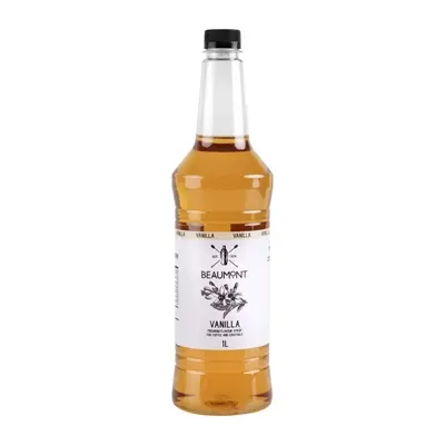 Beaumont Vanilla Syrup 1ltr