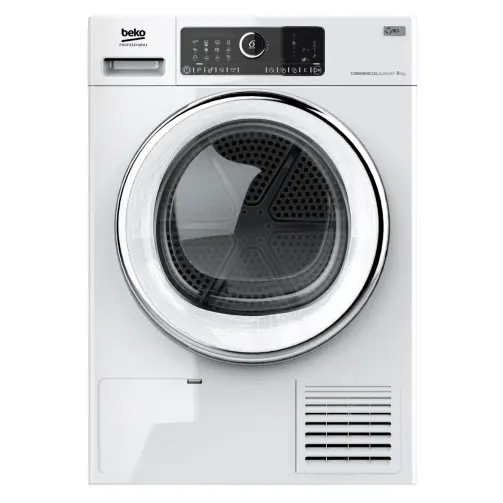 Beko Professional AWZ9HP-PRO-BP 6th Sense 9kg A++ Heat Pump Condenser Tumble Dryer