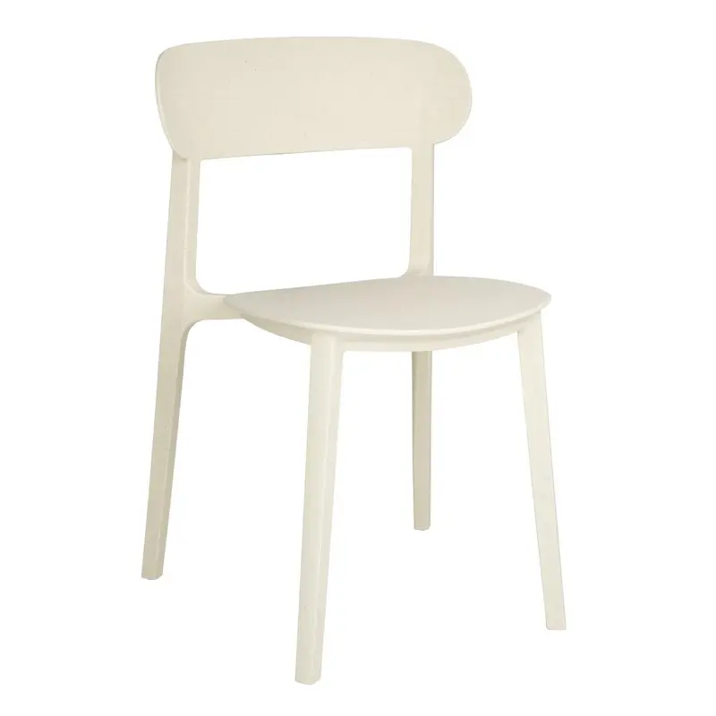 Bolero Eden Side Chairs Cream (2 Pack)