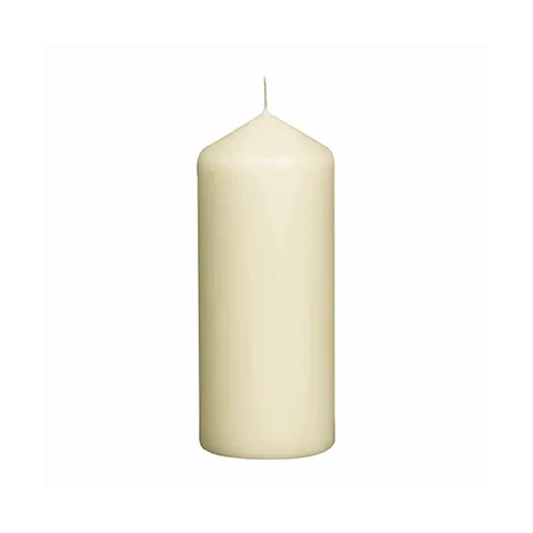 Bolsius Ivory Pillar Candle 200 x 68mm (Pack of 6)