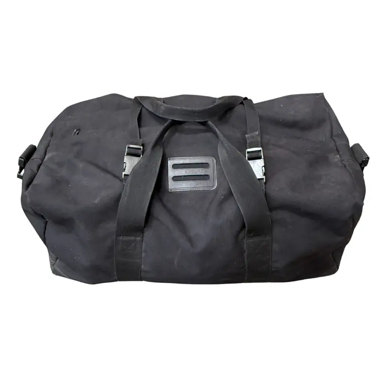 British Military Heavy Duty Surplus Black Duffle Bag