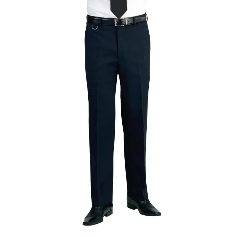 Brook Taverner Mens Mars Short Leg  Black Waiting Trousers Size 46"