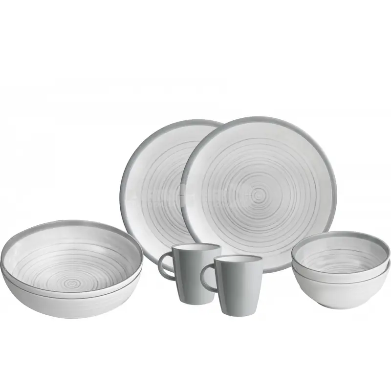 Brunner Bellagio Tete a Tete 8 Piece Melamine Set