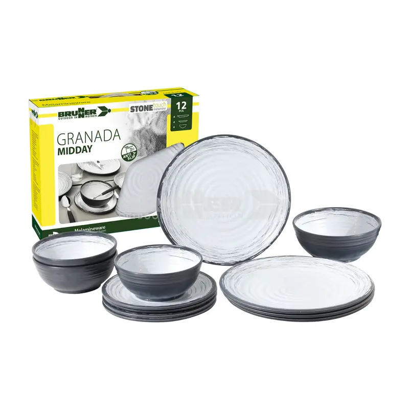 Brunner Granada Midday 12 Piece Melamine set