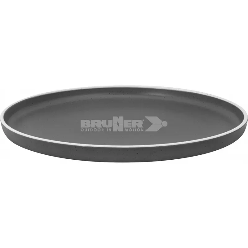 Brunner Melamine Dinner Plate Dolomit Grey