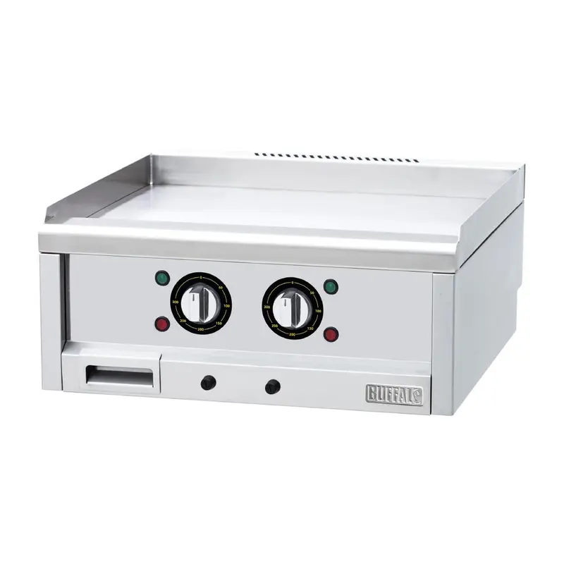 Buffalo 600 Series Dual Zone Electric Griddle 600mm Three Phase