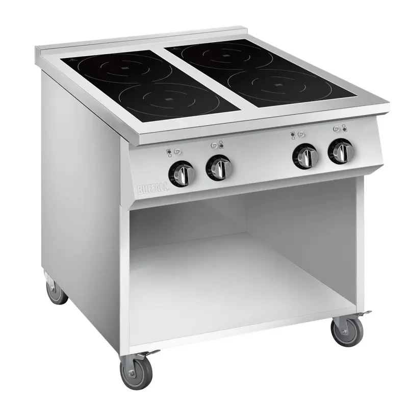 Buffalo Freestanding 4 Zone Induction Hob