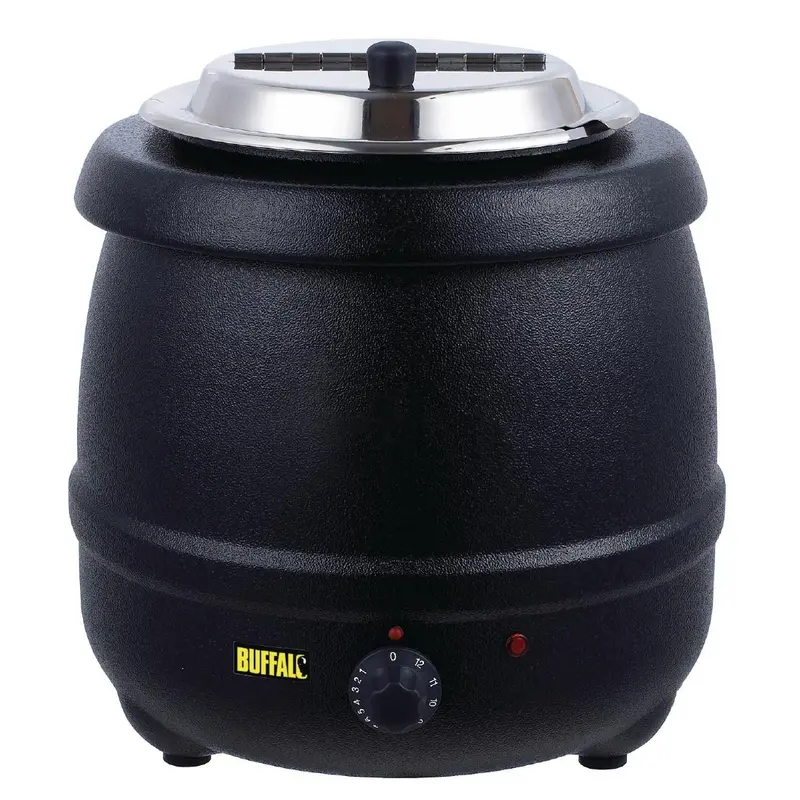 Buffalo Soup Kettle Black 10Ltr
