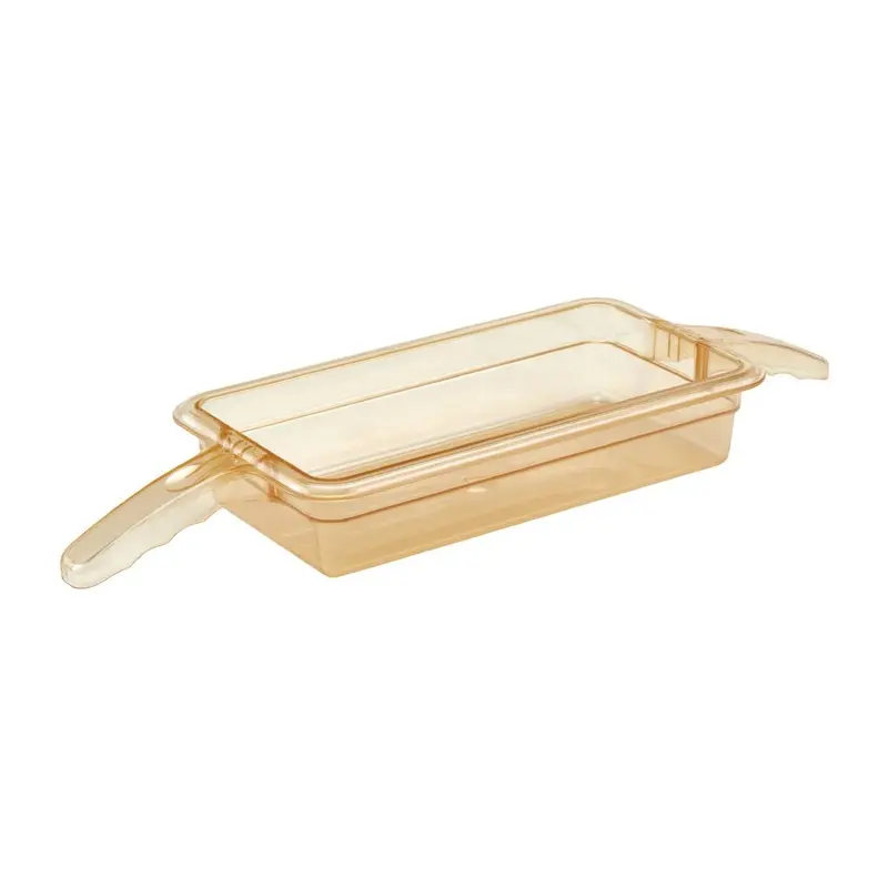 Cambro High Heat Polycarbonate 1/3 GN Pan 65mm Double Handled