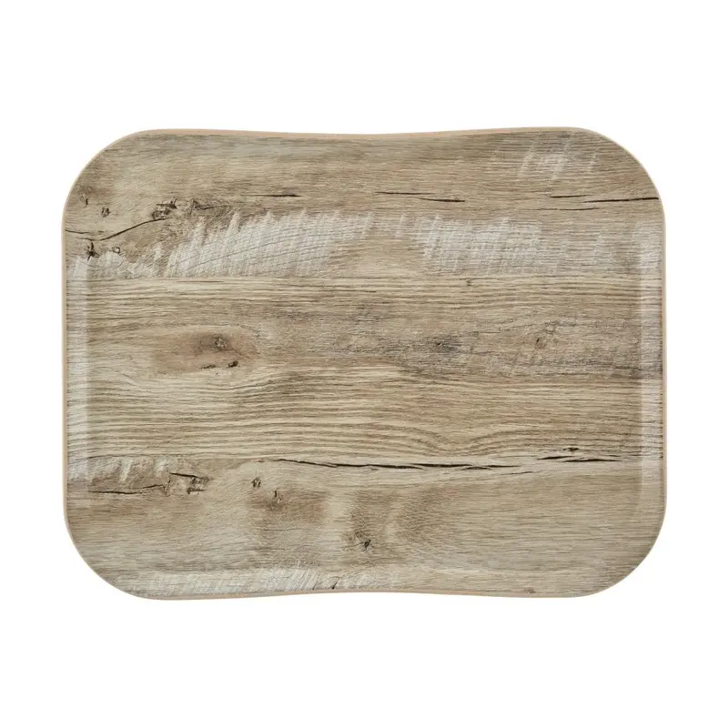 Cambro Versatray Century Non-Slip Light Oak Textured Wood Effect 330x430mm