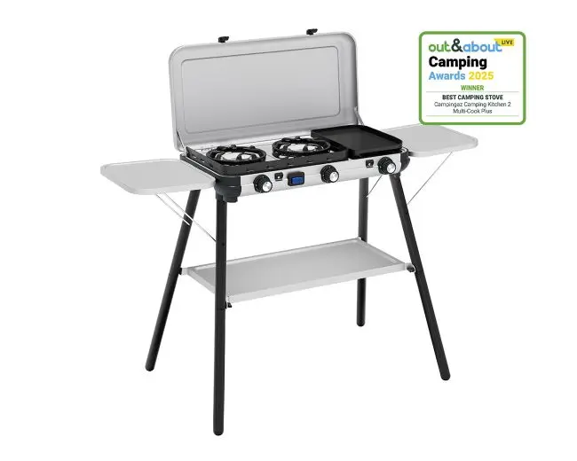 Campingaz Camping Kitchen 2 Multi Cook Plus Gas Stove