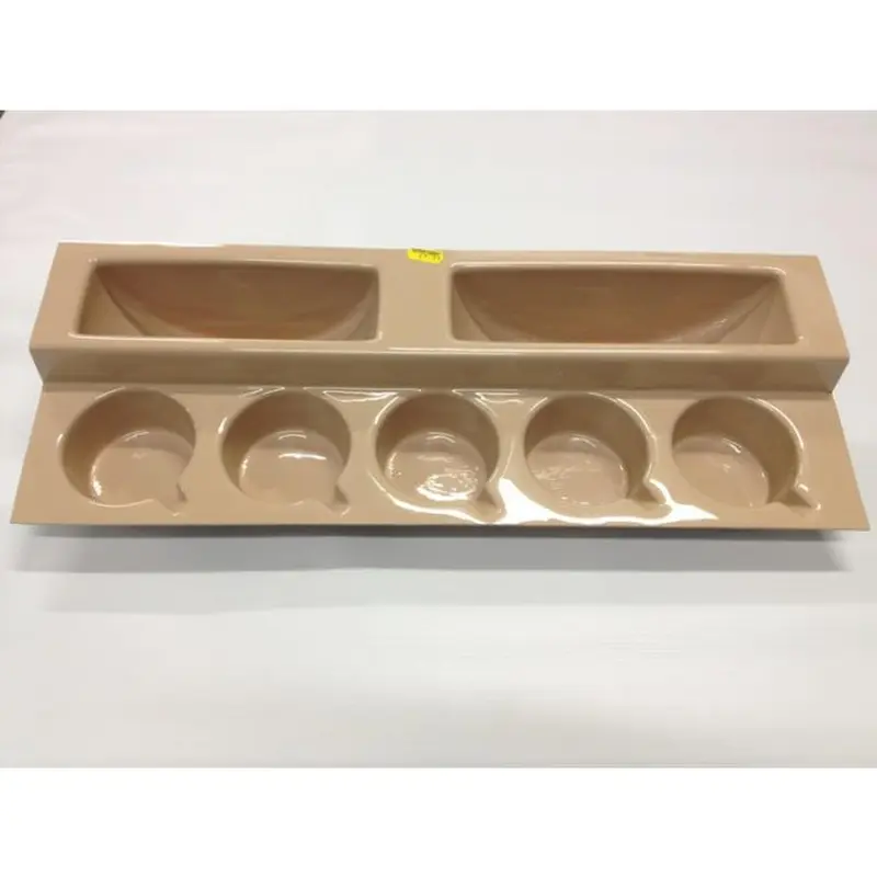 Caravan Stepped Cup & Plate Rack Beige