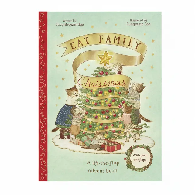 Cat Family Christmas