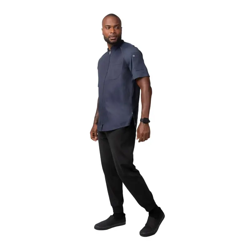 Chef Works Arcadia Recycled Unisex Chef Jacket Grey M