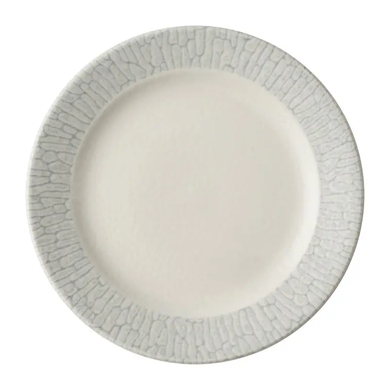 Churchill Delta Grey Profile Plates 167mm (Pack of 12)