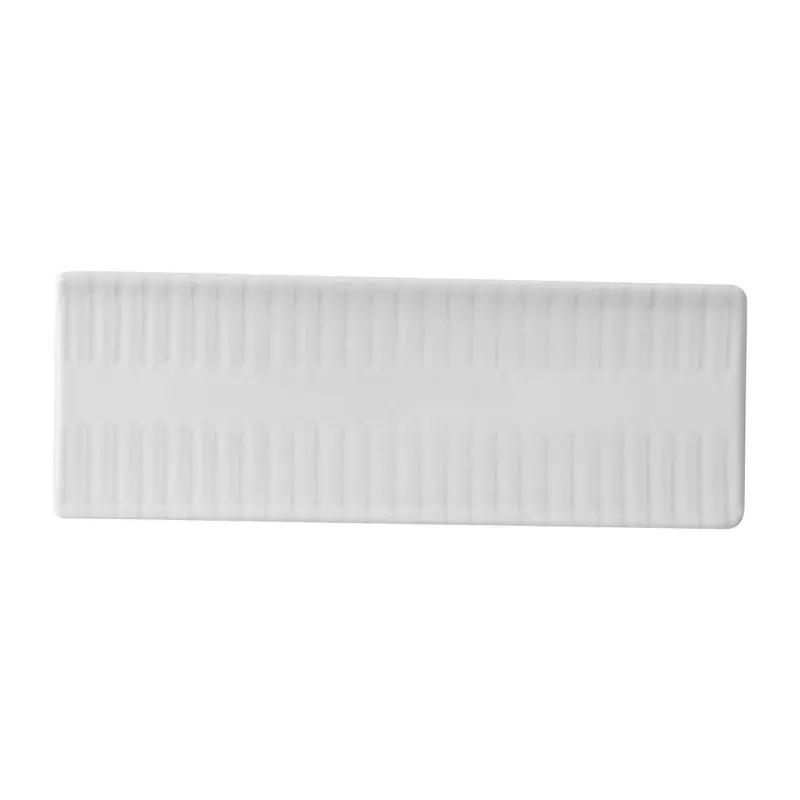 Churchill Era Grey Oblong Plates 250x90mm (Pack of 6)