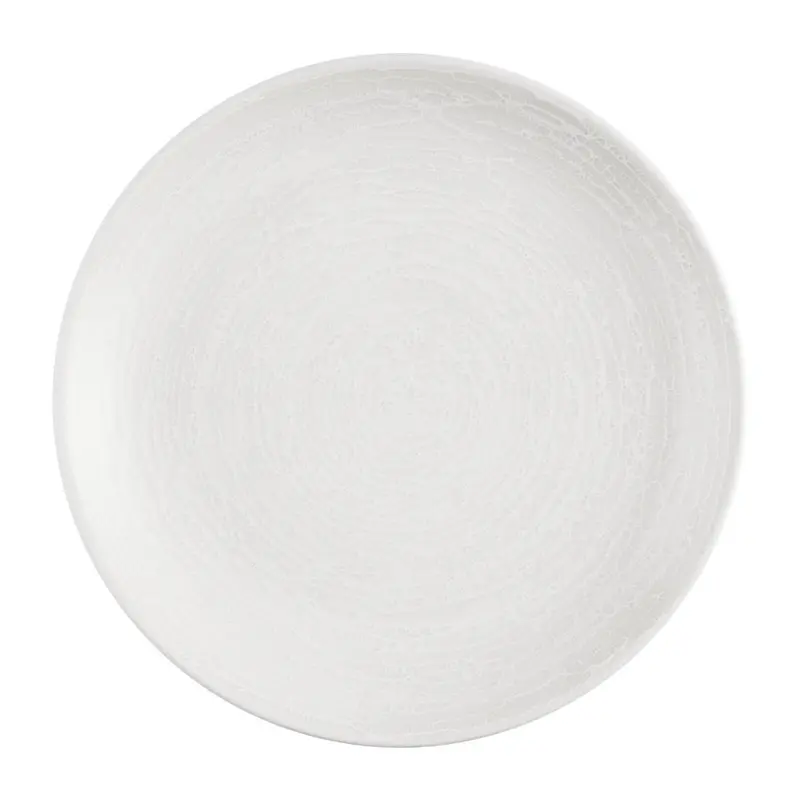 Churchill Inked Elements Evolve Coupe Plates Ice 217mm (12 Pack)