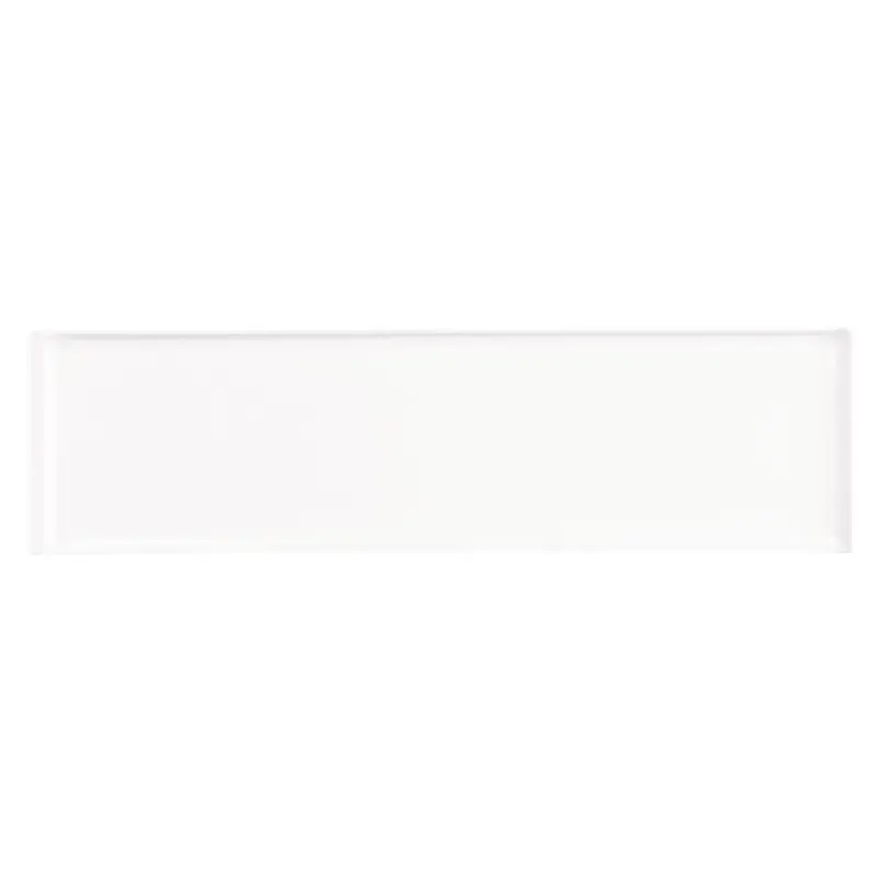 Churchill Melamine Rectangular Trays White 560x153mm (4 Pack)