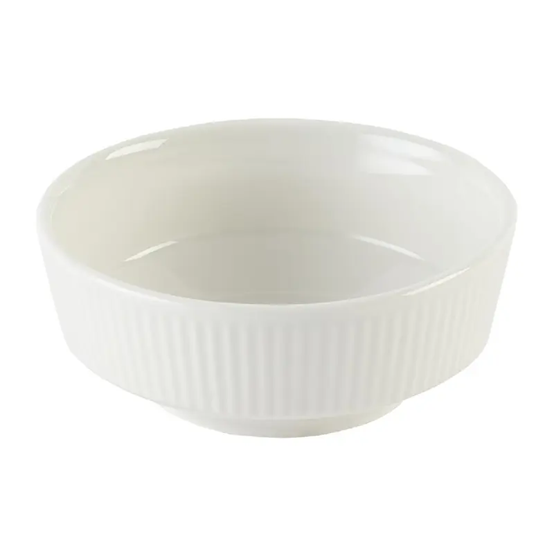 Churchill Nourish Kochi White Shallow Bowl 115mm (Pack of 12)