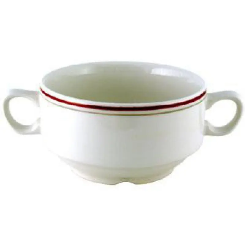 Churchill Nova Clyde Handled Soup Bowls 398ml (Pack of 24)