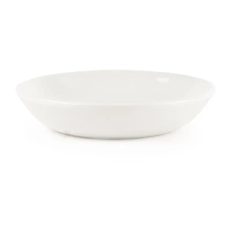 Churchill Plain Whiteware Butter Dishes (24 Pack)
