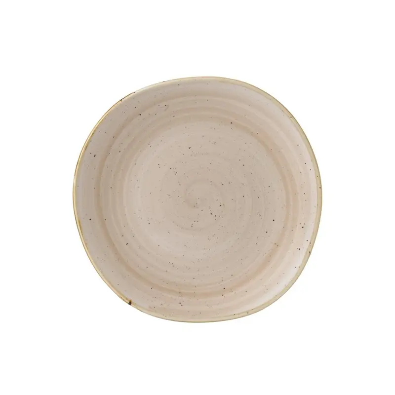 Churchill  Stonecast Round Plate Nutmeg Cream 264mm (Pack of 12)