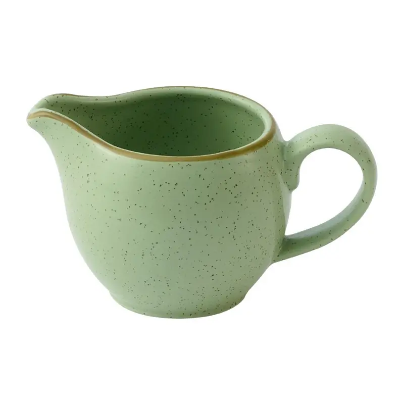 Churchill Stonecast Sage Green Profile Jugs 118ml (Pack of 4)