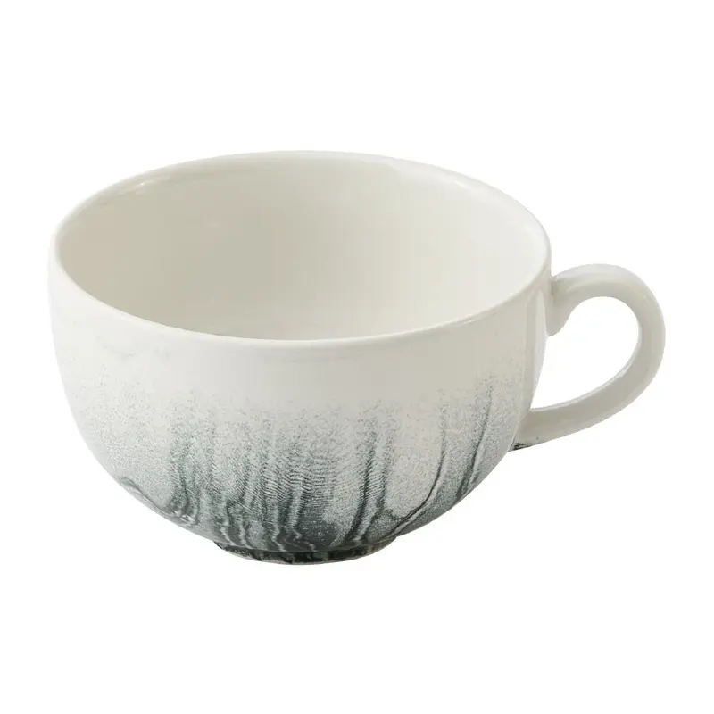 Churchill Tide Black Cappuccino Cups 355ml (Pack of 12)