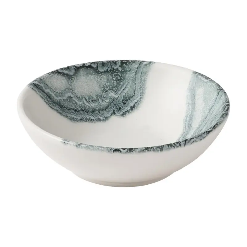 Churchill Tide Shallow Bowls Black 116mm (12 Pack)