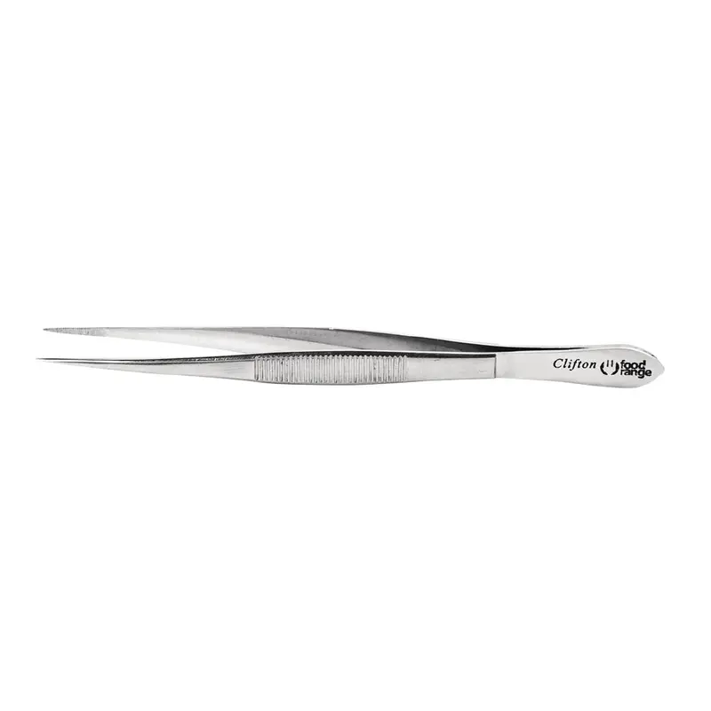 Clifton Stainless Steel Fine Tip Micro Tweezers 130mm