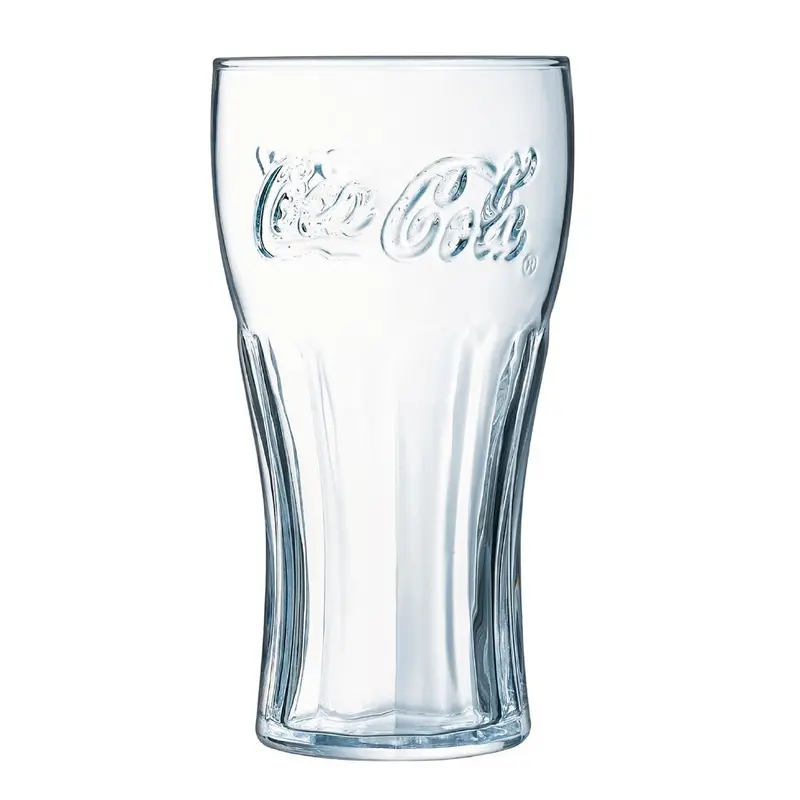 Coca-Cola Contour Hiball Tumblers 460ml Toughened Glass (Pack of 24)