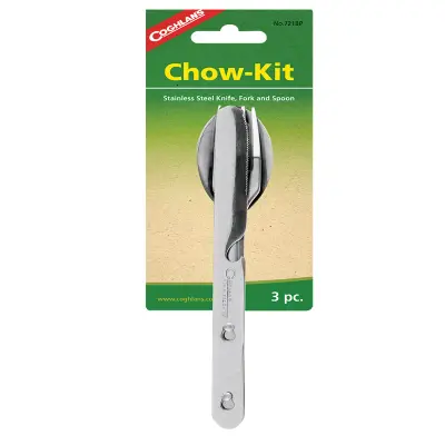 Coghlan's Lightweight Knife, Fork & Spoon Clip Set
