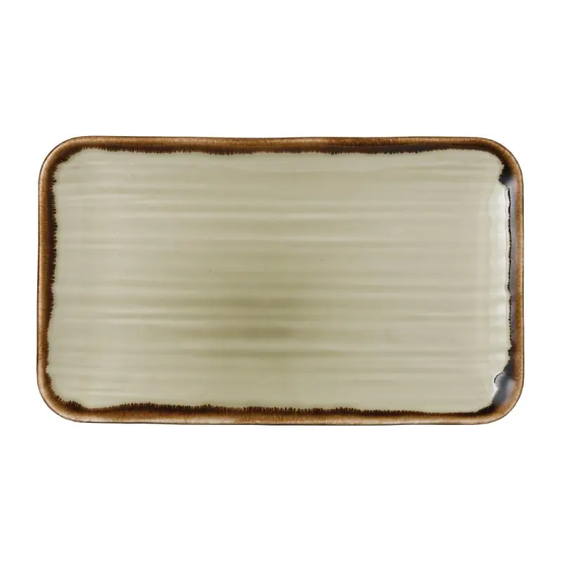 Dudson Harvest Linen Rectangular Plate 275mm (Pack of 12)