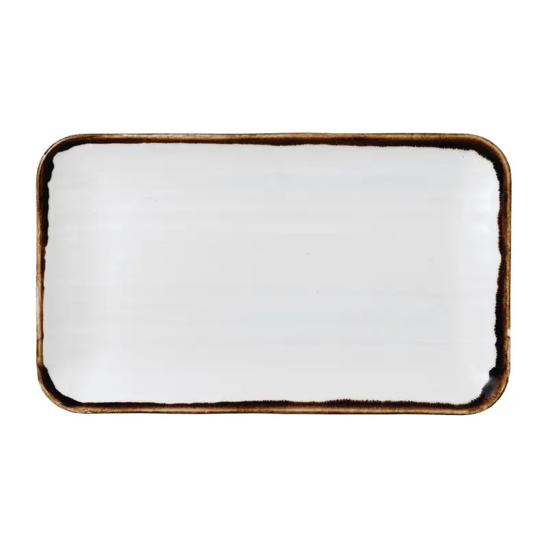 Dudson Harvest Natural Rectangular Plate 275mm (Pack of 12)