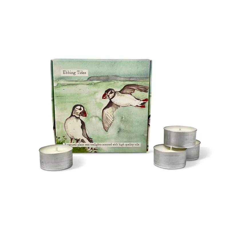 Ebbing Tides Scented Tealights - Sea Salt & Spray