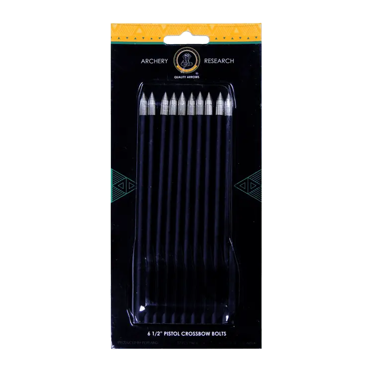 EK Archery 6.5" Composite Pistol Crossbow Bolts - 10pk