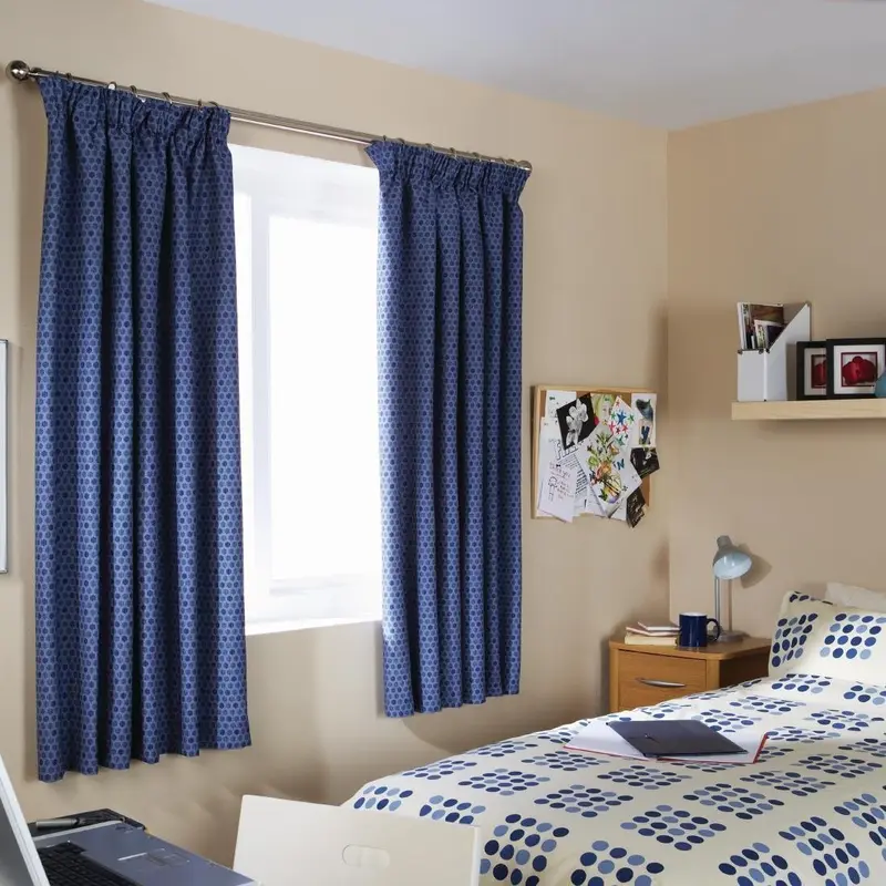 Essentials Memphis Duvet Cover Blue Single