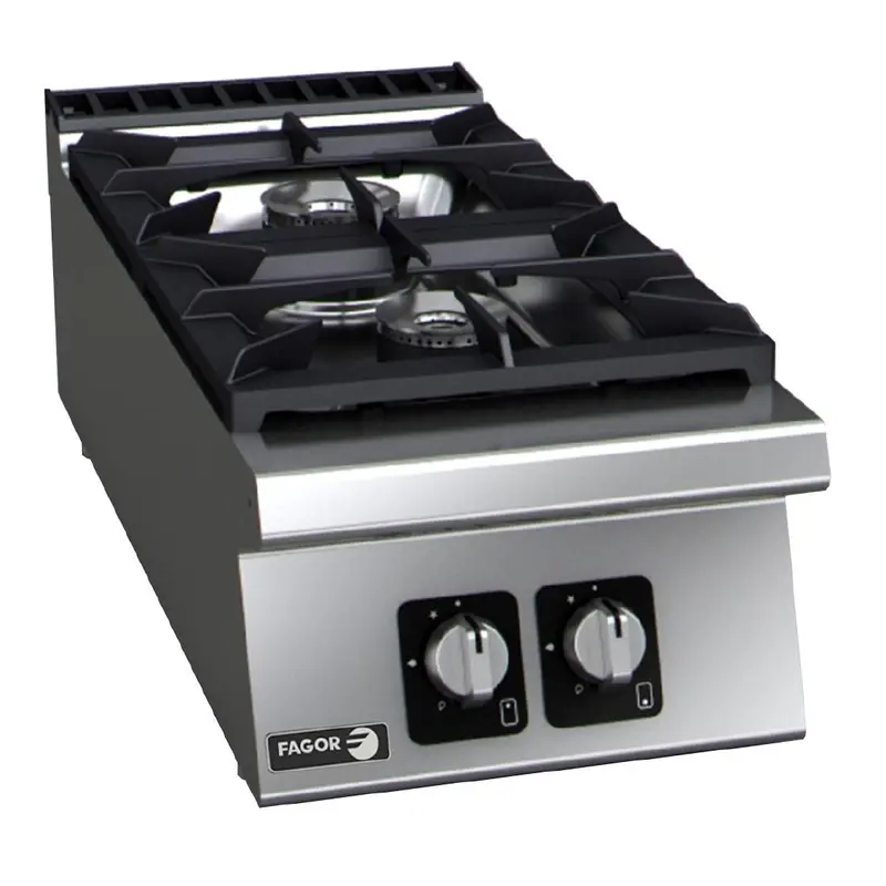 Fagor 900 Series 2 Burner High Power Gas Hob 18.2kW