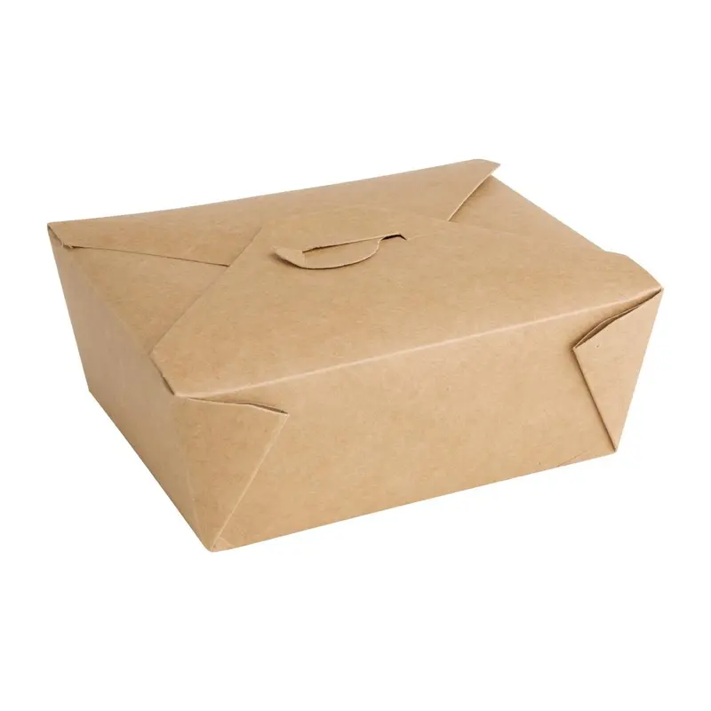 Fiesta Compostable Paperboard Food Cartons 1200ml (200 Pack)