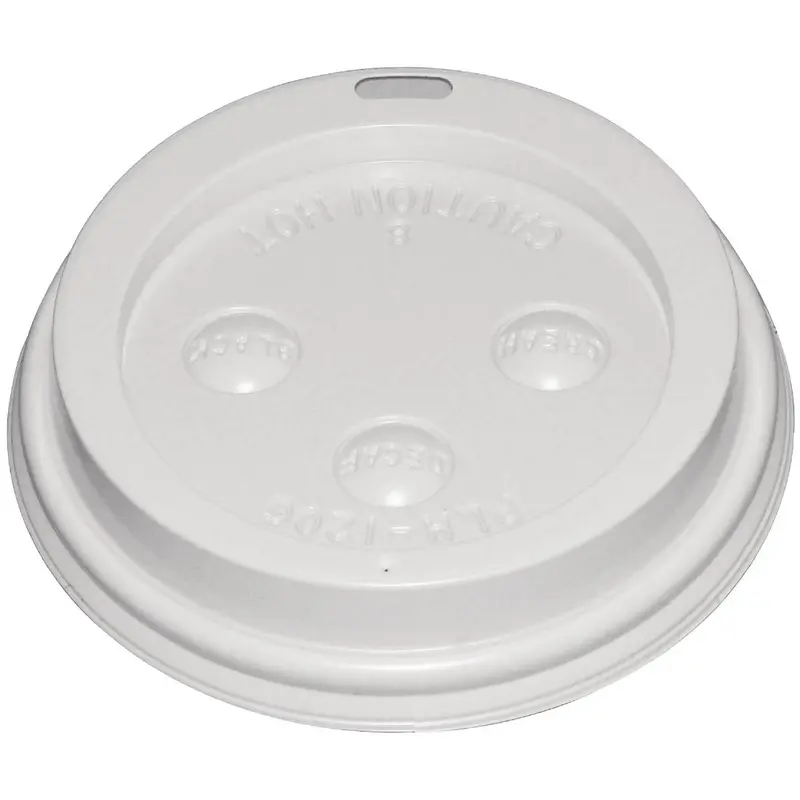 Fiesta Recyclable Coffee Cup Lids 225ml/8oz (1000 Pack)