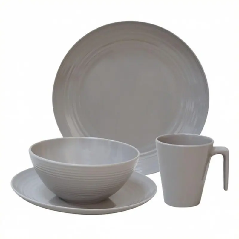 Flamefield Seramika Latte 16pc Melamine Set